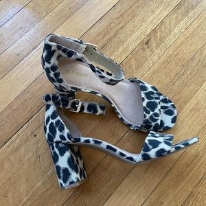 Cheetah heels